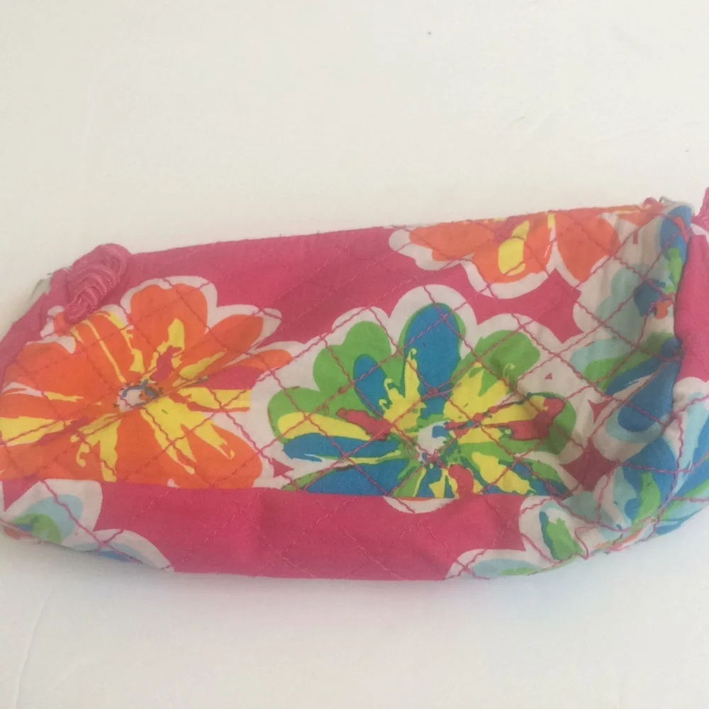 Ladies quilted make up pouch